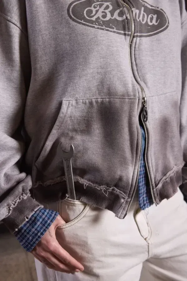 Campera Gris Boxes, foto 13