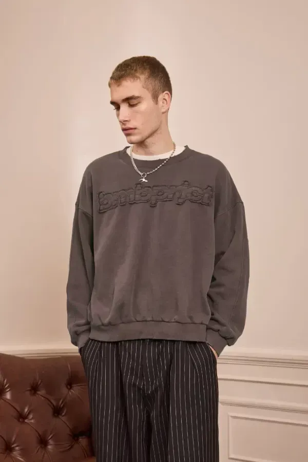 Buzo Gris Washed