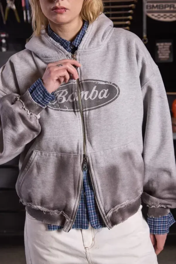 Campera Gris Boxes, foto 6