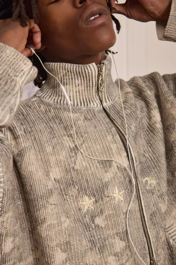 Knitted Zip Camuflado Stories, foto 7