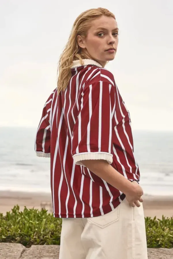 Camiseta Stripes Bordo, foto 9
