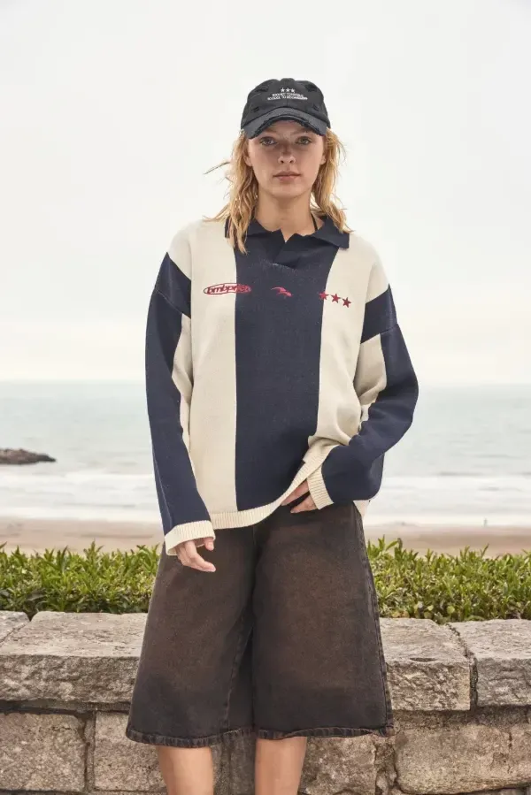 Sweater Polo Marino Golden Hour, foto 15