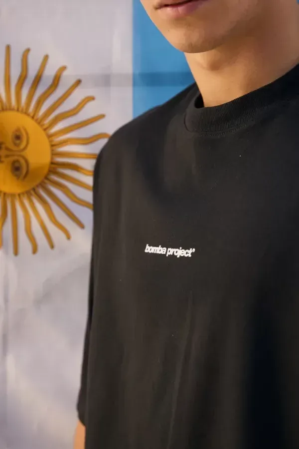 Remera Negra Ser Argentino, foto 8