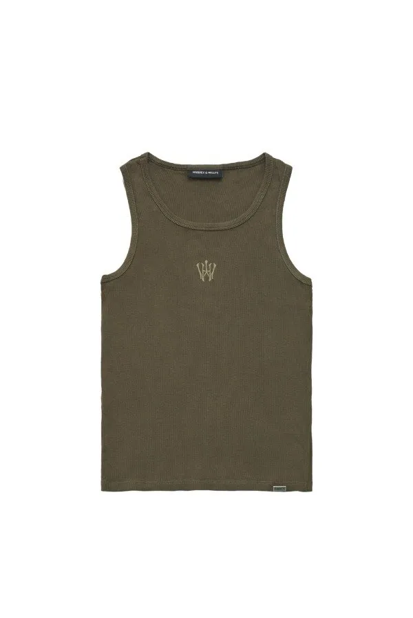Musculosa Goth Plain Acid Army, foto 6