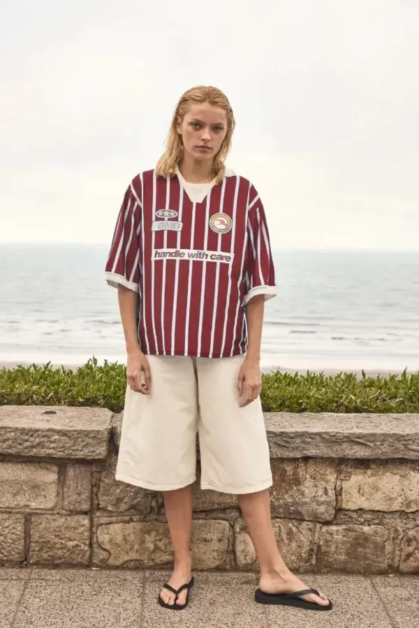 Camiseta Stripes Bordo, foto 8