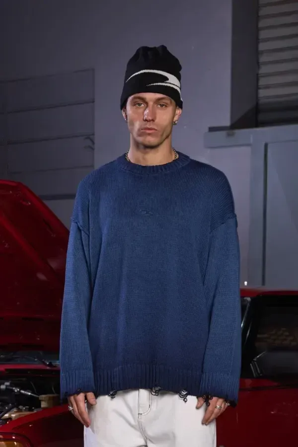 Sweater Marino Washed Faded