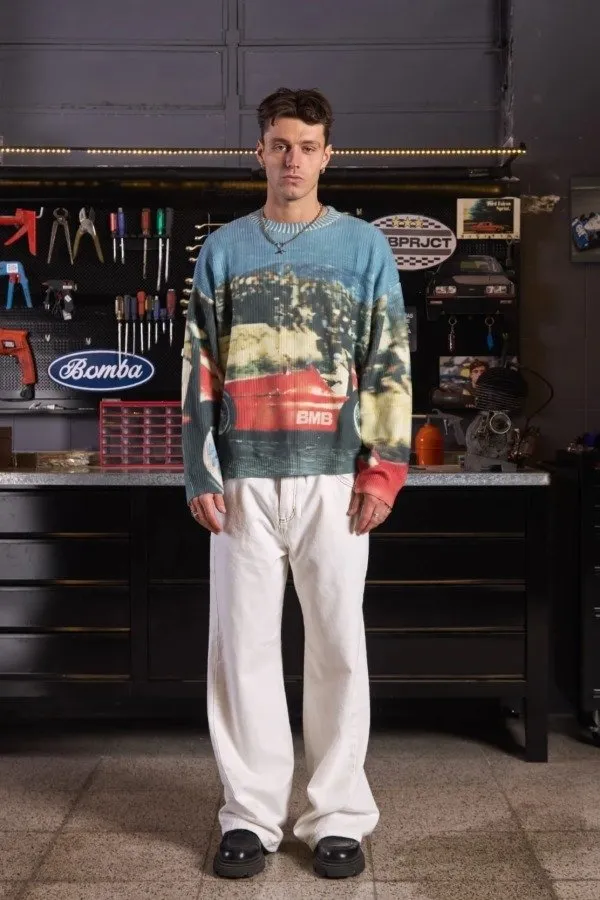 Sweater Boxy Fit Fangio