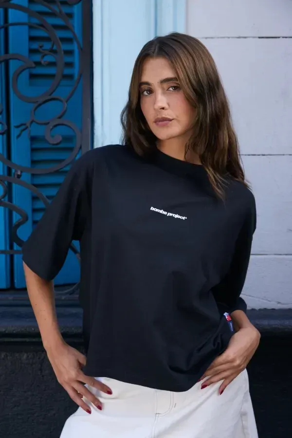 Remera Negra Ser Argentino, foto 14