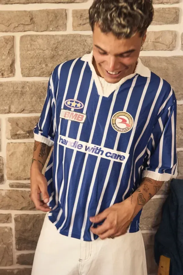 Camiseta Stripes Azul