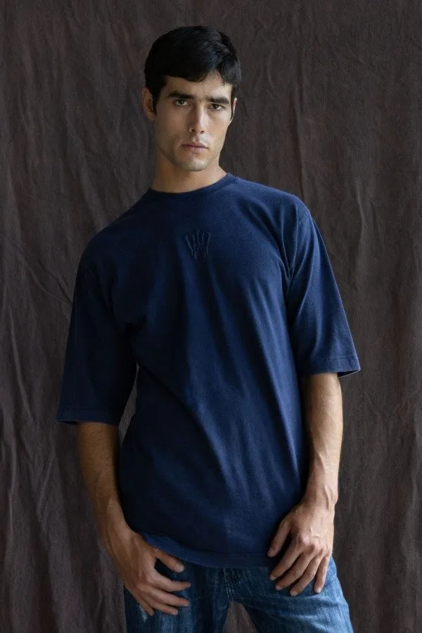 Remera KN Plain Process Navy