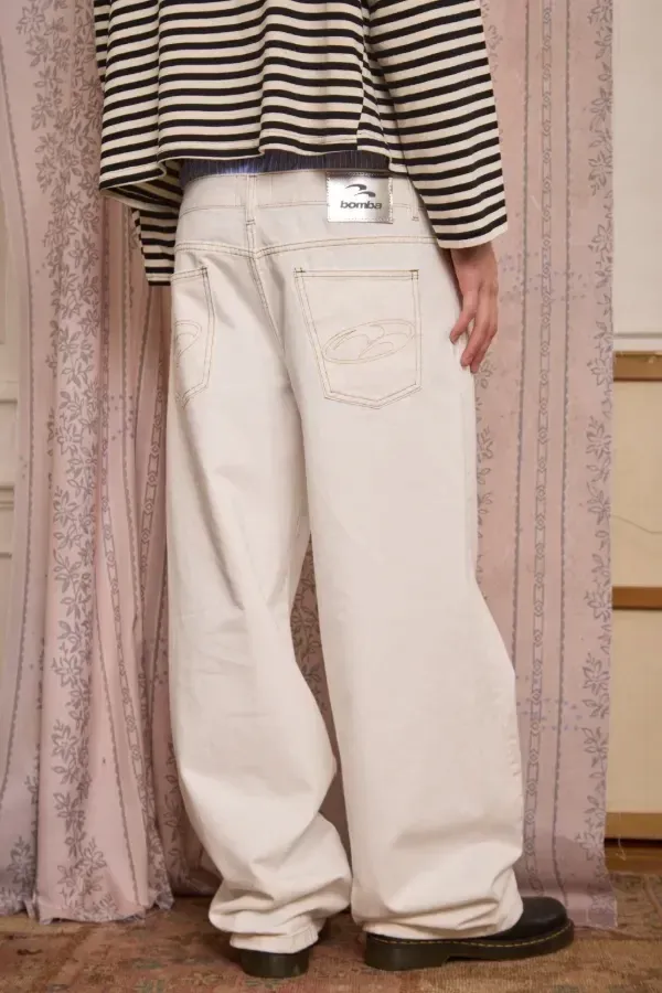 Jean Straight Crudo