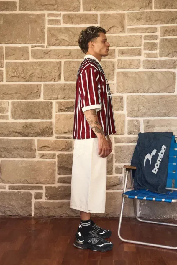 Camiseta Stripes Bordo, foto 6