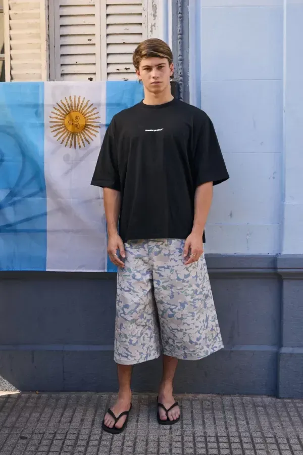Remera Negra Ser Argentino, foto 6