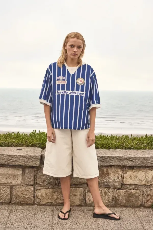 Camiseta Stripes Azul, foto 11