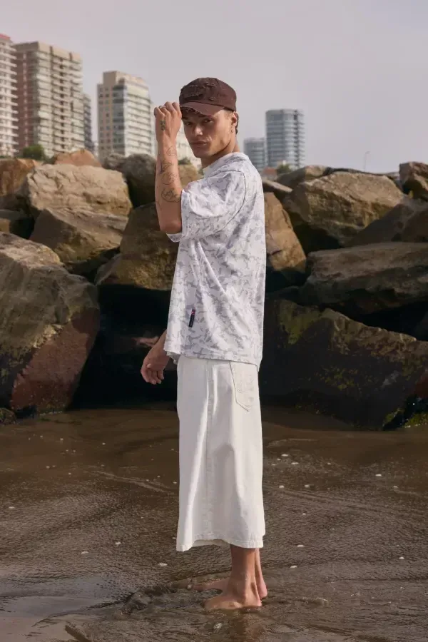 Remera Camuflada White El Hit, foto 6