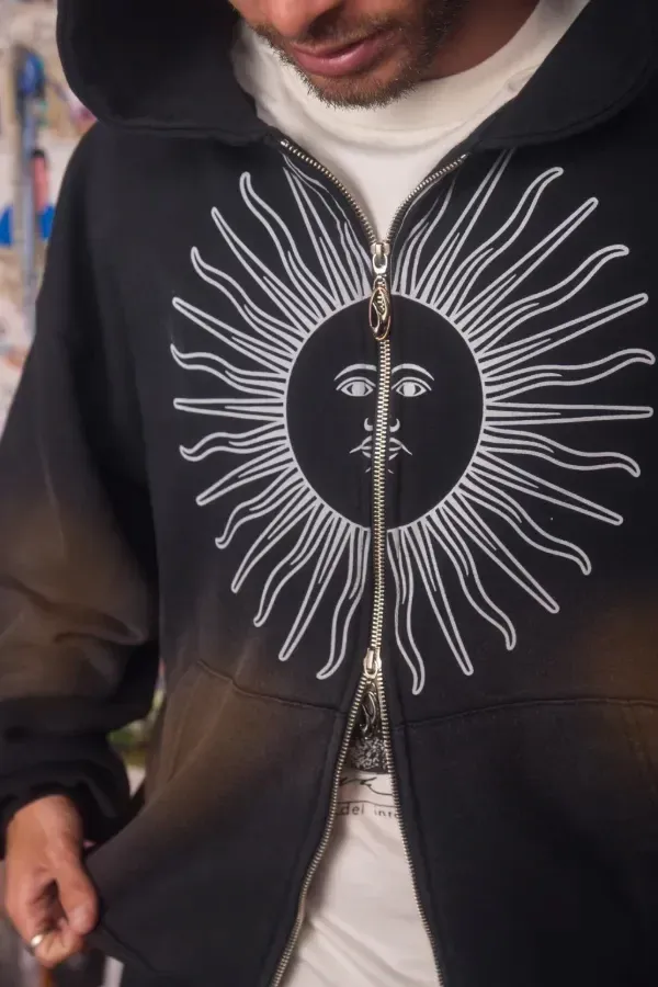 Campera Negra Washed Argentina, foto 13