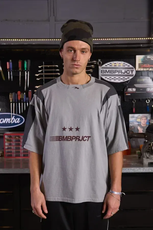 Remera Gris Speed