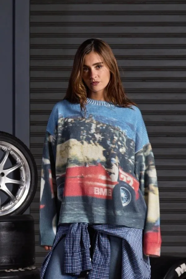 Sweater Boxy Fit Fangio, foto 7