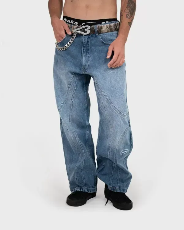 The Rootz Denim (stone Blue)