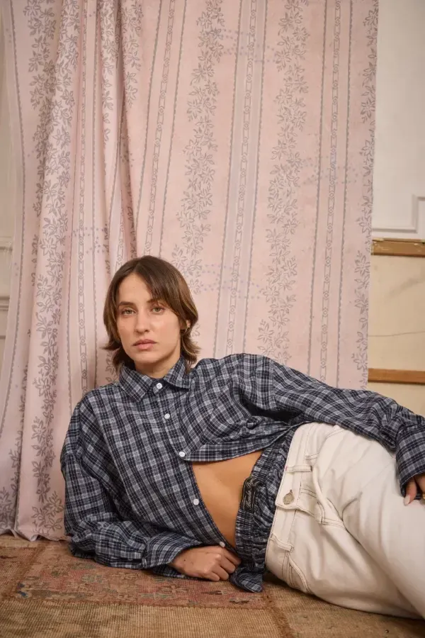 Camisa Cuadros Gris Too Hot, foto 9