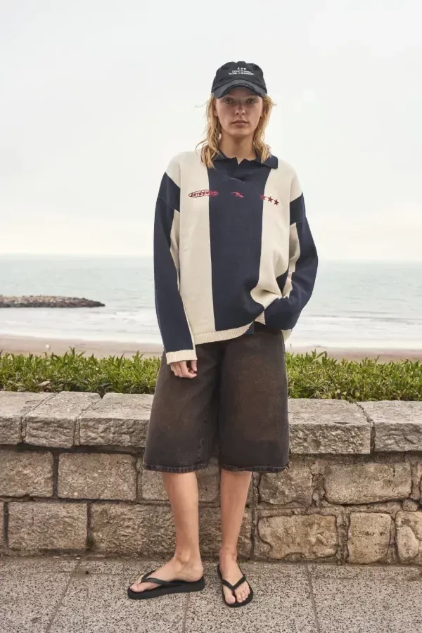Sweater Polo Marino Golden Hour, foto 9