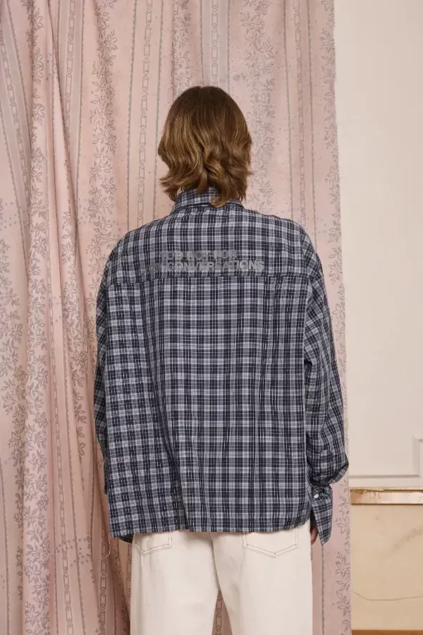 Camisa Cuadros Gris Too Hot, foto 10