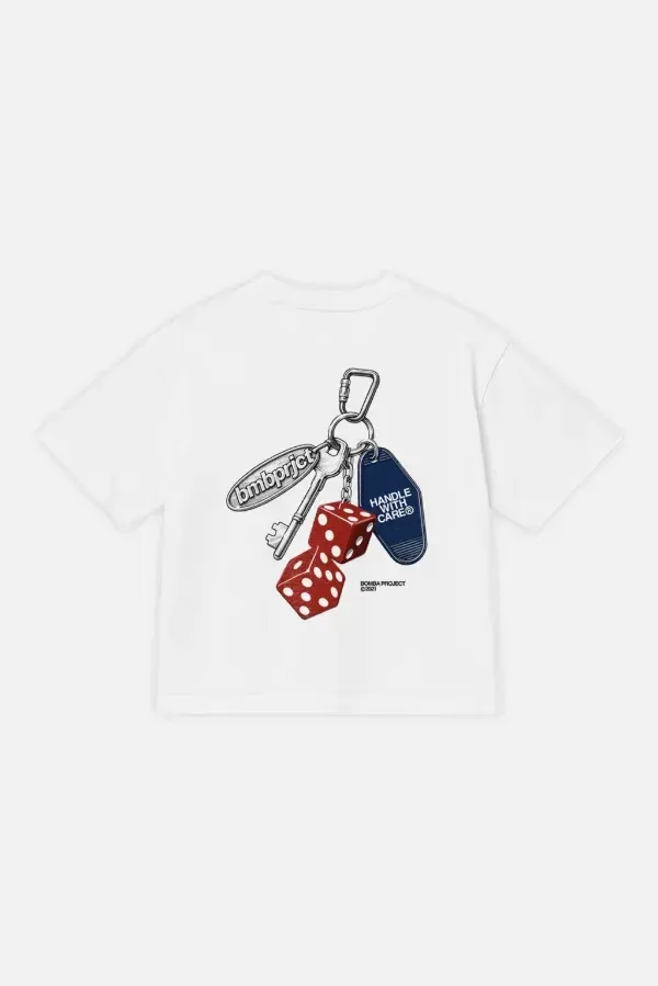Remera Blanca Summer Key, foto 8