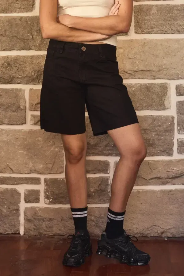 Bermuda Short Negra